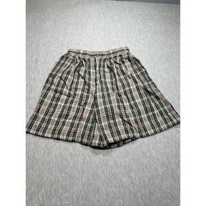 Portraits By Northern Isles Womens 10 Plaid Pleated Shorts‎ USA Made